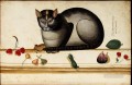 イタリア猫ネズミと静物画